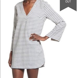 Lush Bell Sleeve Tunic Dress